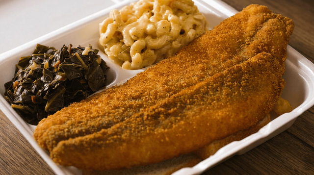 Whiting Platter.