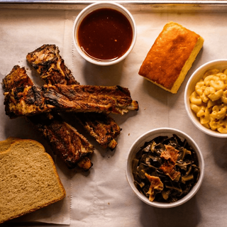 1lb Pork Rib Long Platter